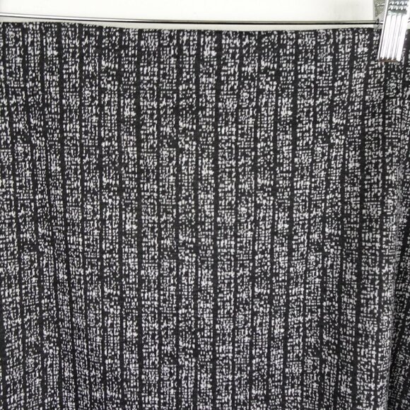 Kasper Pencil Skirt Women's Plus Size 3X Black White Stripe Professional Career - Picture 3 of 9